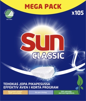 Maskindisk Sun Classic Disktabletter 105st