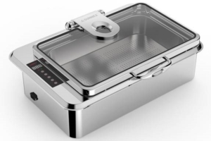 Chafing Dish Inbyggnadsmodell i RF med ledat lock