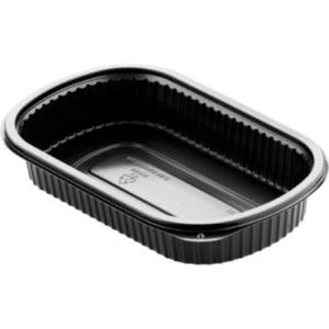 Microform Oval Mealbox 1-fack 800ml 250st